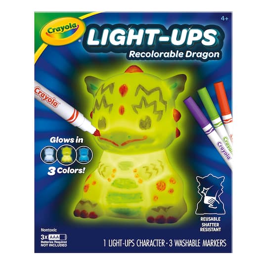 Crayola® Light-Ups Recolorable Dragon